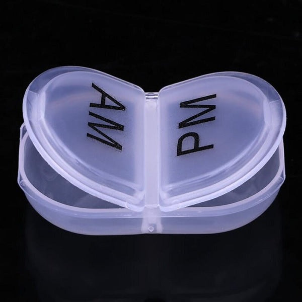 2 Grid AM-PM Pill Storage Box [Buy 1 Get 1 Free]