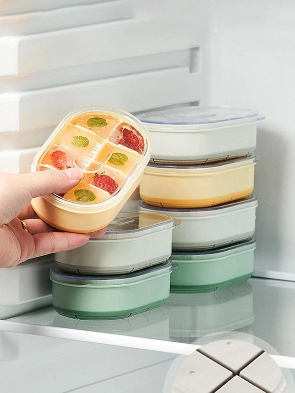 8 Grid Mini Ice Cube Tray