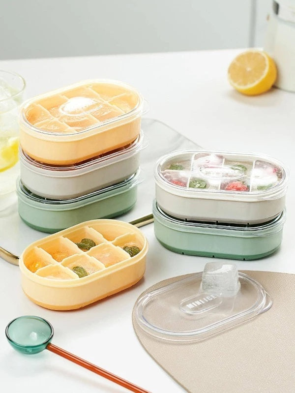 8 Grid Mini Ice Cube Tray