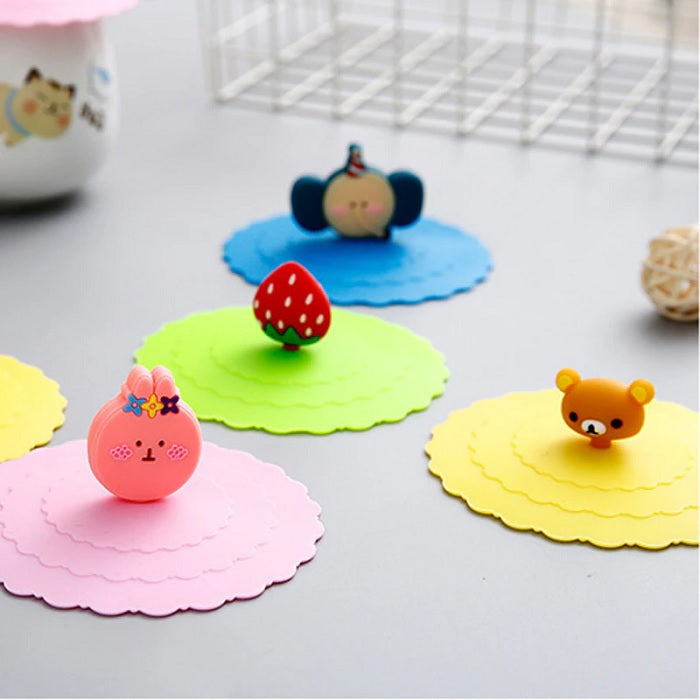 Reusable Silicone Cup Cover