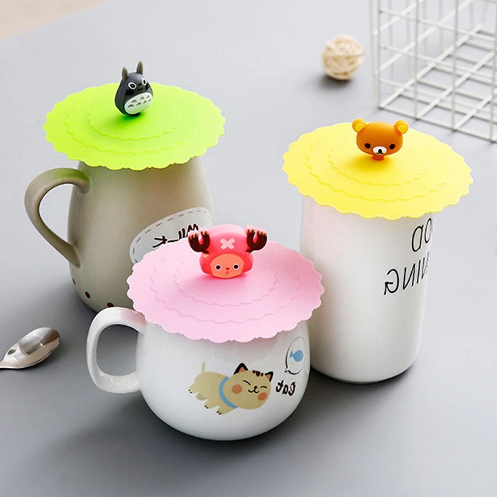 Reusable Silicone Cup Cover