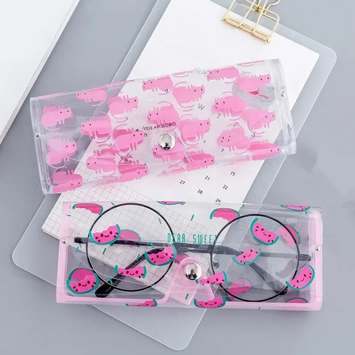 Transparent PVC Eye Glasses Box