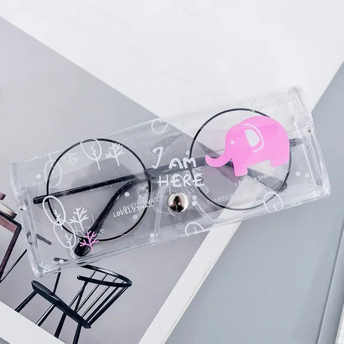 Transparent PVC Eye Glasses Box