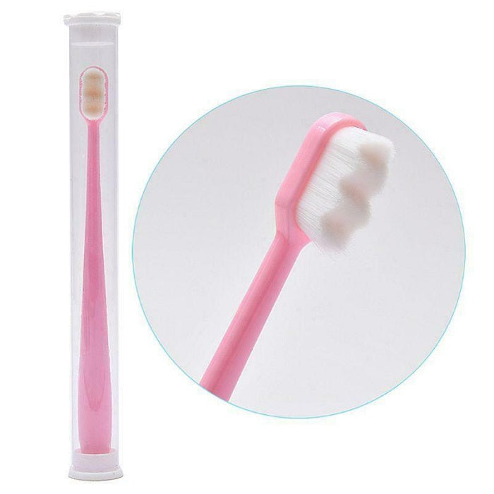 Nano Bristles Ultra Soft Toothbrush (Random Color)