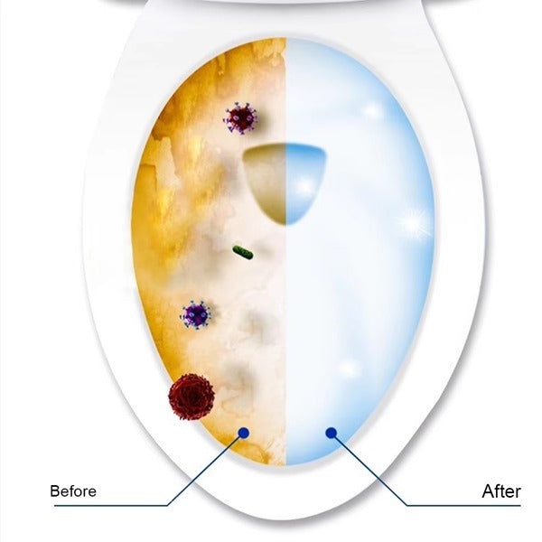 12pcs Home Toilet Cleaner Ball Powerful Automatic Flush Toilet Bowl Deodorizer For Bathroom Cleaning Effervescent Tablets