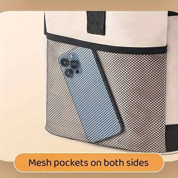 17L Large Capacity Picnic Bag, Meal Container Lunch Bag, Big Capacity Oxford Waterproof for Camping, BBQ, Outdoor Activities