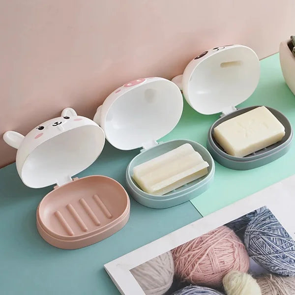Creative Cute Soap Dish (Random Colour)