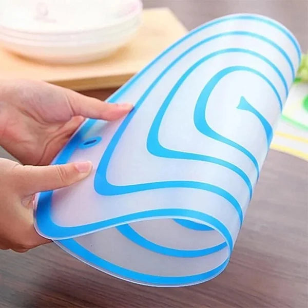 Flexible Transparent Vegetable & Fruit Cutting Board