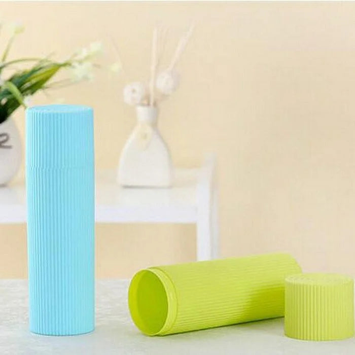 Candy Color Non Slip Toothbrush & Paste Box (Random Colour)