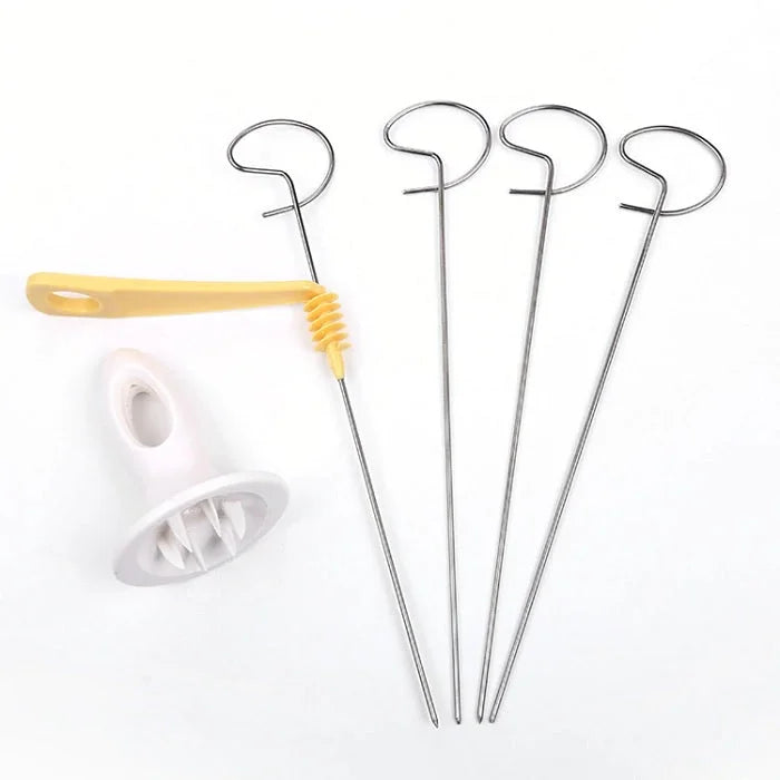 4 Pcs Potato Spiral Cutter