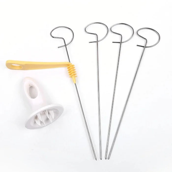 4 Pcs Potato Spiral Cutter