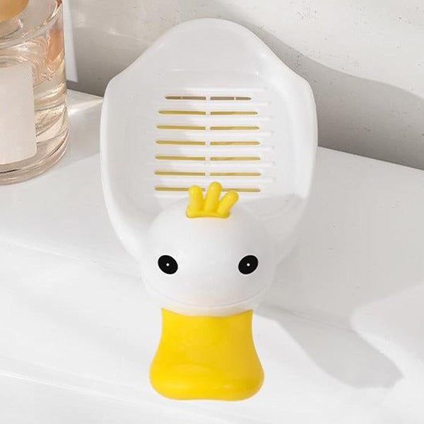 Duck Shape Drain Soap Tray