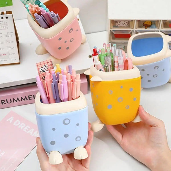 Cute Leopard Pen Holder