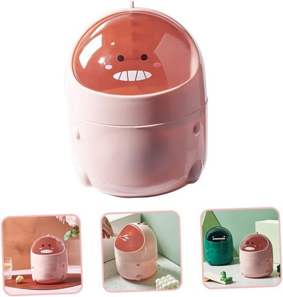 Multipurpose Mini Dinosaur Shape Organizer with Lid