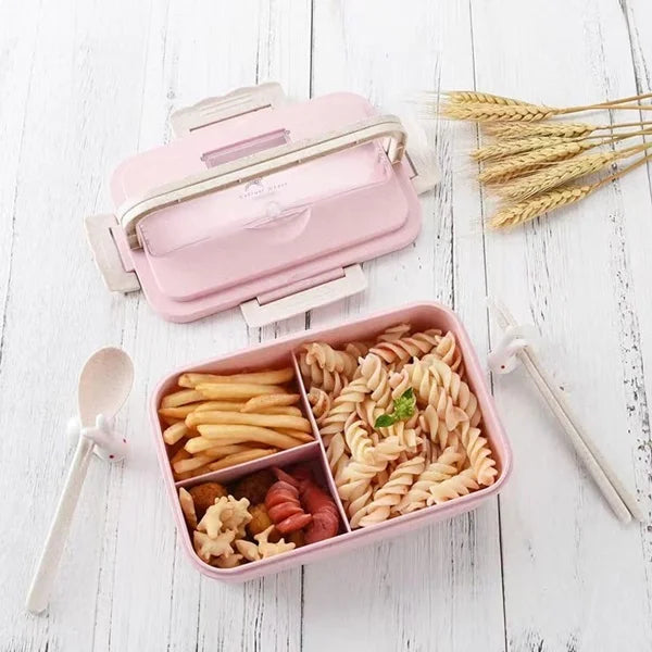 1000ml Lunch Box With Spoon & Fork