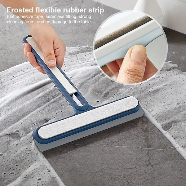 Multifunctional Window Wiper With Brush