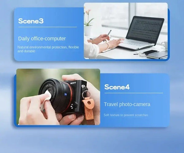 100 Pcs Multipurpose Lens Cleaning Wipe