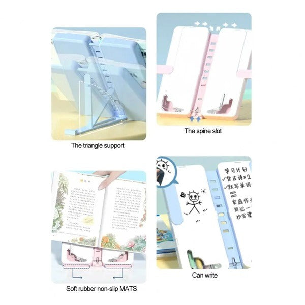 Foldable Multipurpose Mobile Tablet Book Stand Pencil Box