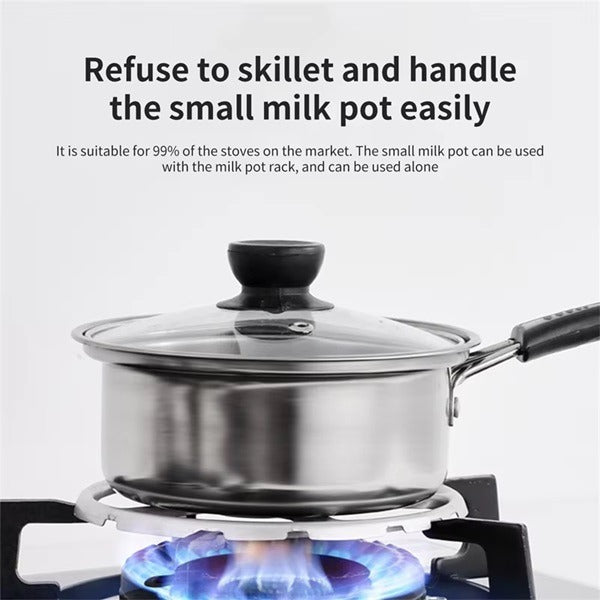 Aluminium Gas Stove Stand, Guard Shield for Saving Flame, Round Wind Saver for Efficient Cooking