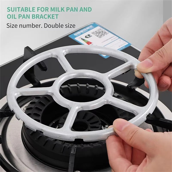 Aluminium Gas Stove Stand, Guard Shield for Saving Flame, Round Wind Saver for Efficient Cooking