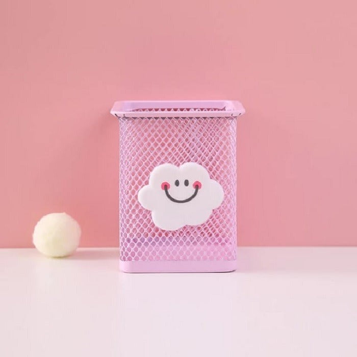 Metal Pen Stand Square