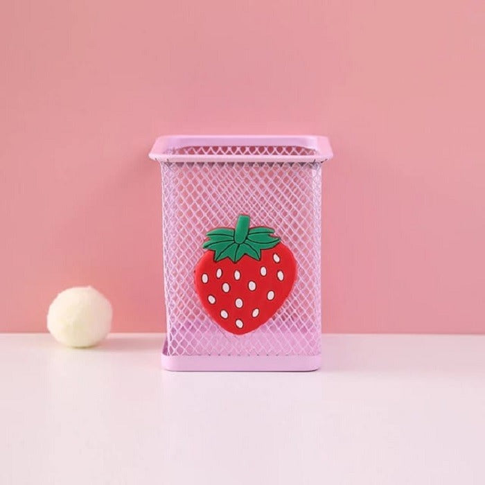 Metal Pen Stand Square