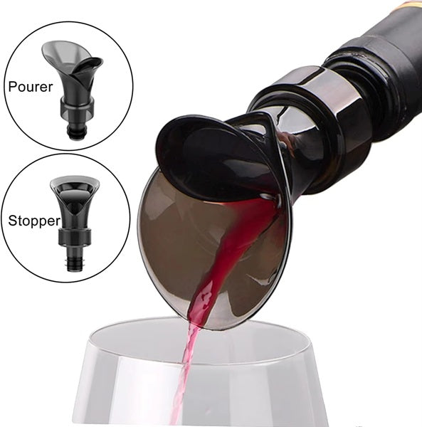 Flower Shape Wine Bottle Pourer