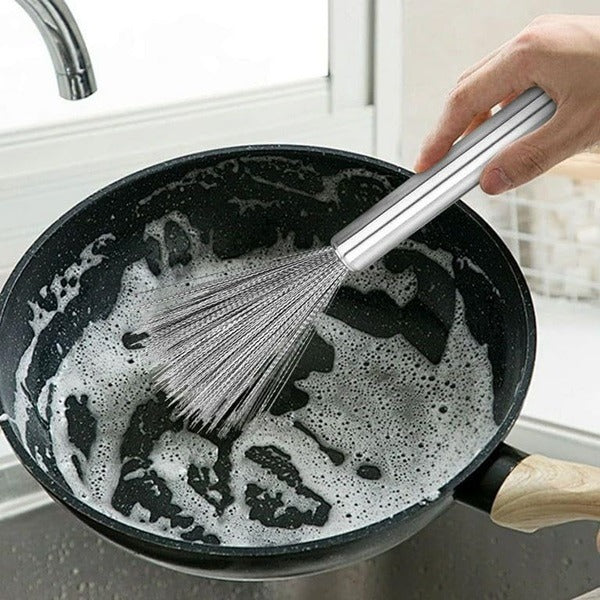Multifunctional Steel Wire Pot Brush