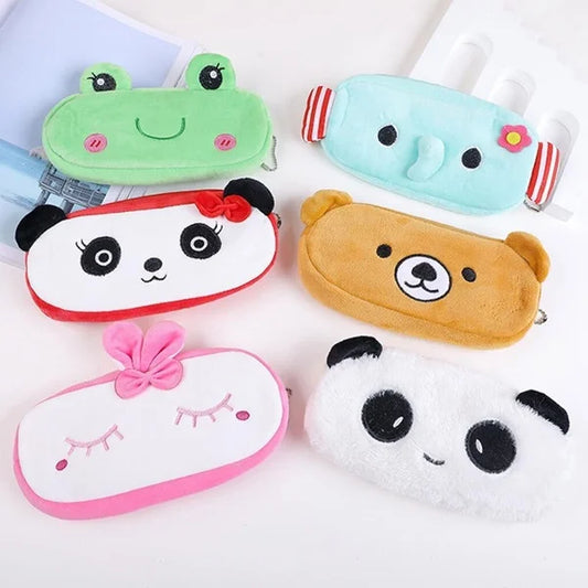 Soft Plush Pencil Case (Random Design)