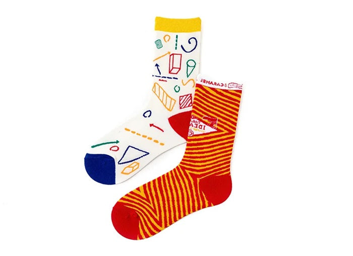 Geometric Pattern Socks