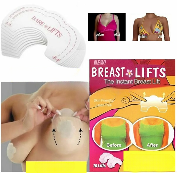 10pcs Bra Adhesive Breast Lift Shaper