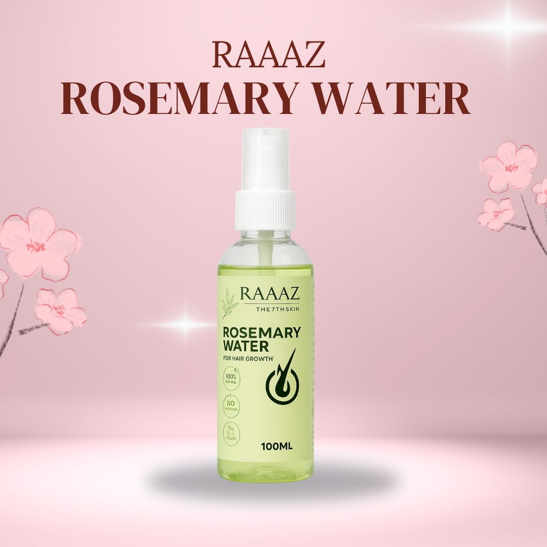 Raaz Rosemary Hair Water – Natural Scalp Tonic for Hair Growth & Shine