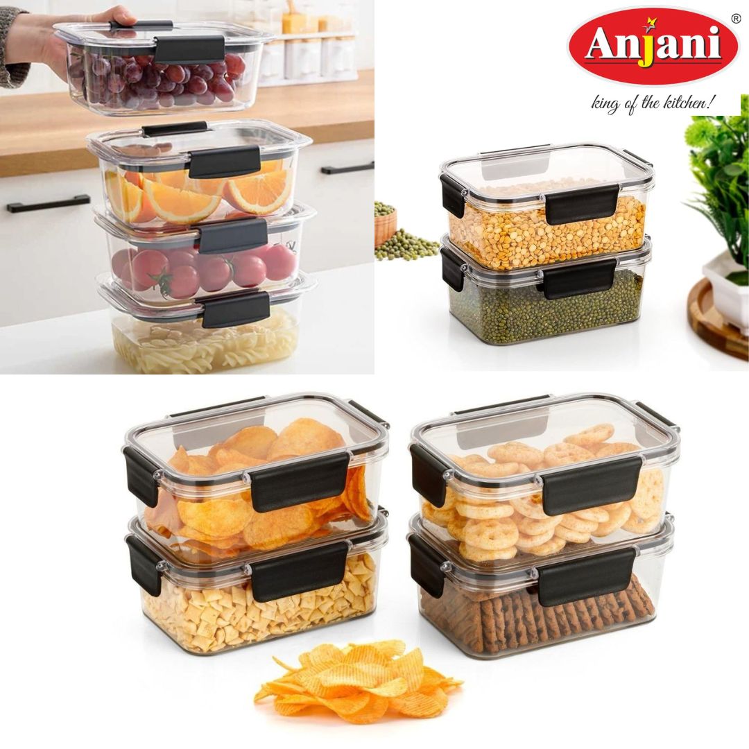 Anjani Feel Fresh Lock & Lock Container 300ml 2 Pcs Set