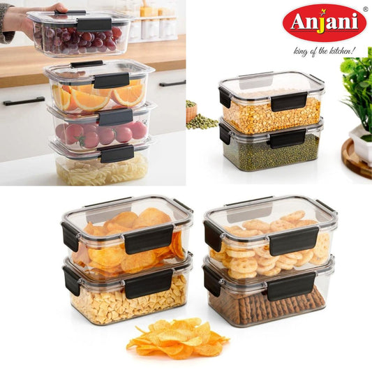 Anjani Feel Fresh Lock & Lock Container 300ml 2 Pcs Set