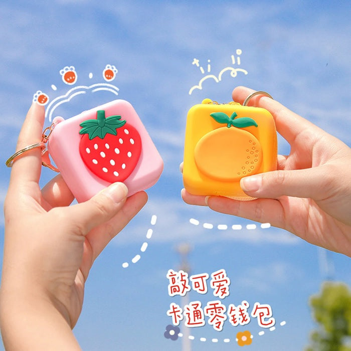 Silicone Coin Bag (Random Print)