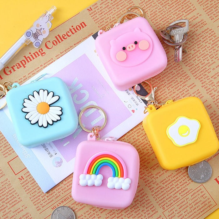 Silicone Coin Bag (Random Print)