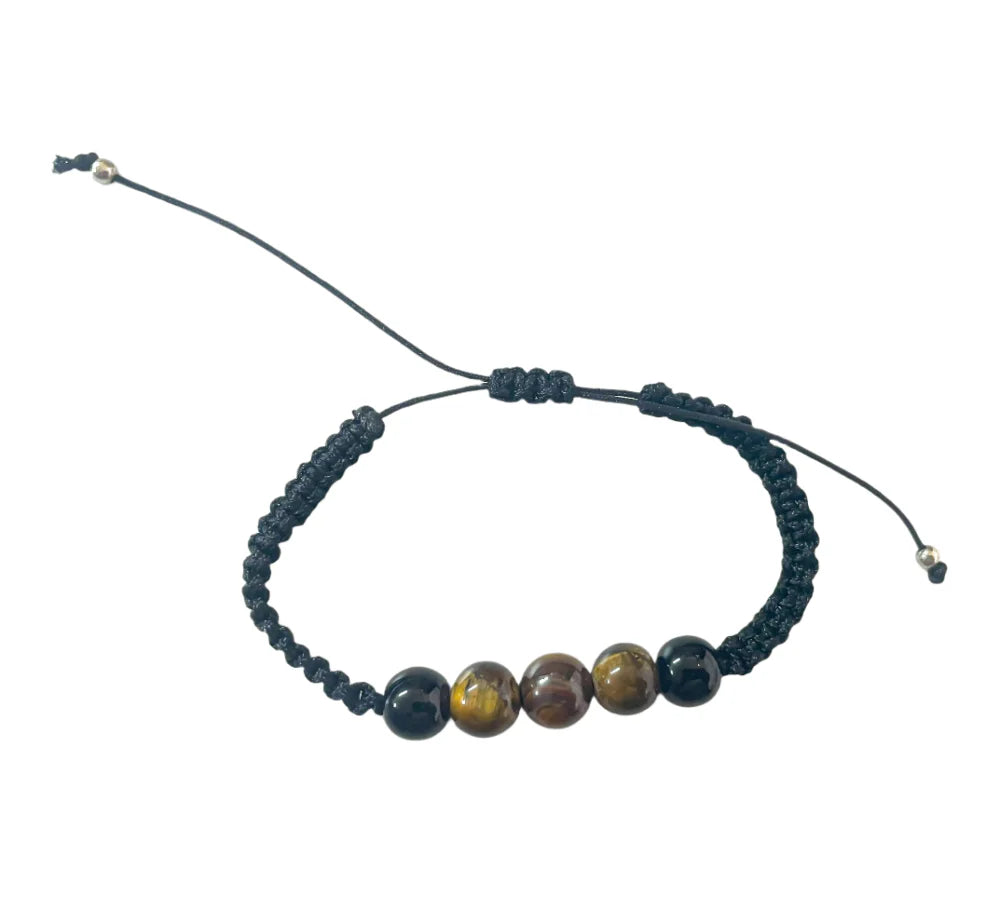 Braided Stone Unisex Bracelets (Random Color)