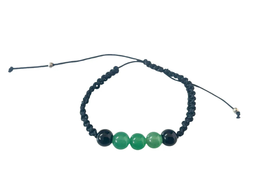 Braided Stone Unisex Bracelets (Random Color)