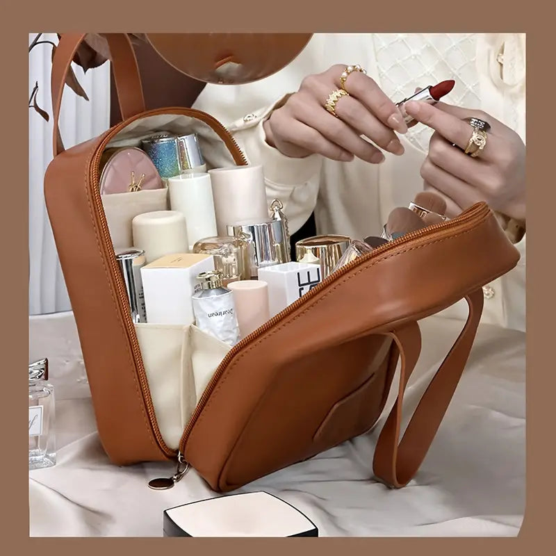 PU Leather Cosmetic Bag