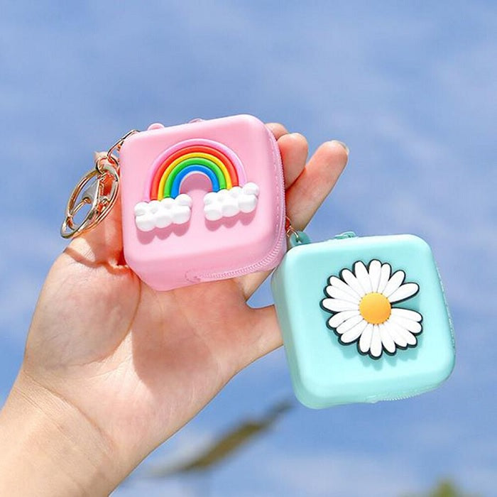 Silicone Coin Bag (Random Print)