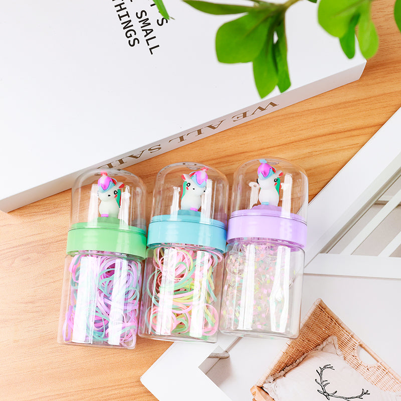 Unicorn Pack Elastic Hair Rubber Bands