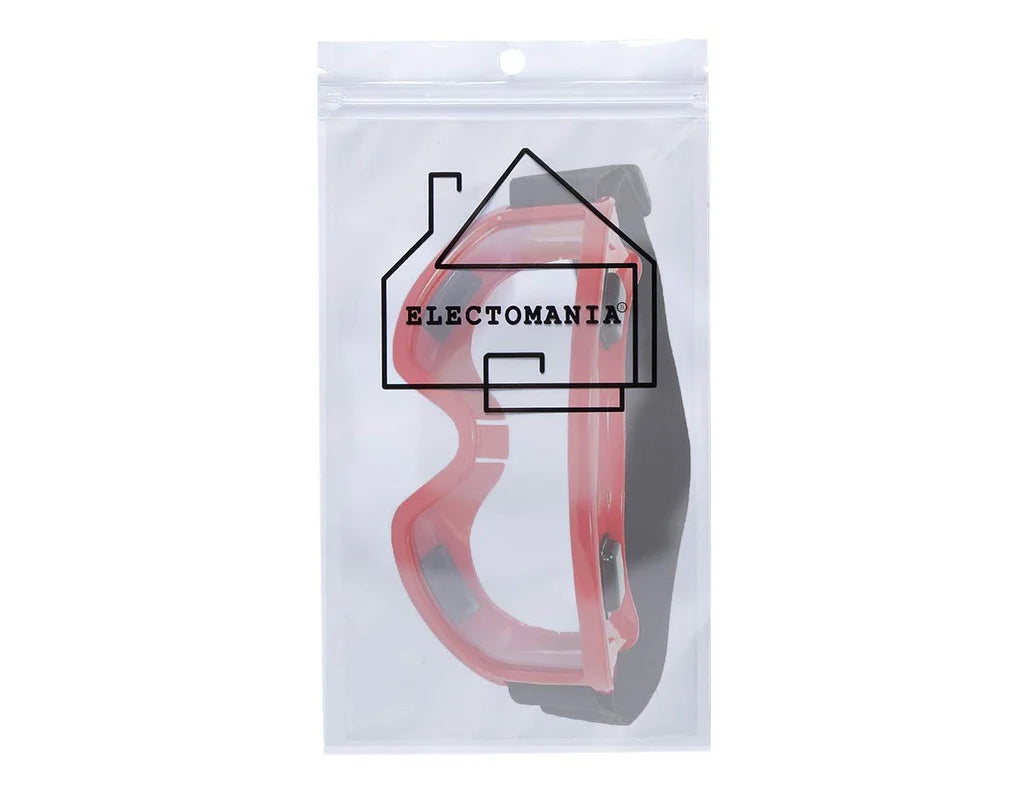 Adult Motorbike Motocross Atv/Dirt Bike Racing Transparent Goggles with Adjustable Strap