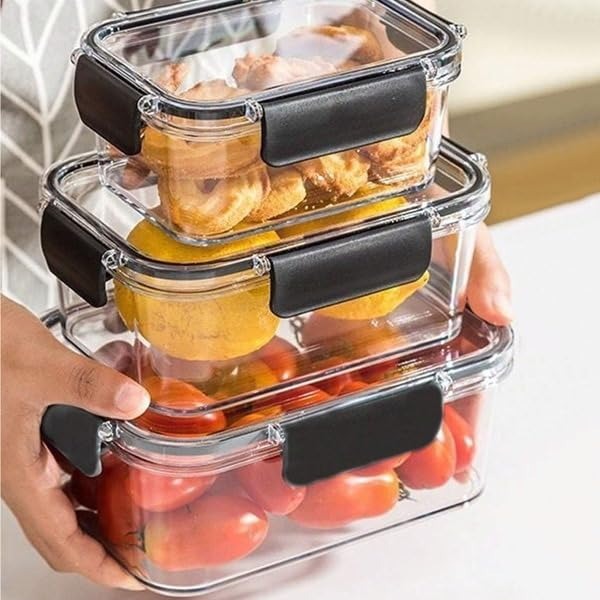 Feel Fresh 3 Pcs Airtight Container