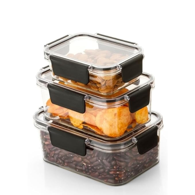 Feel Fresh 3 Pcs Airtight Container