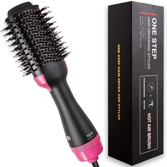 One Step Hair Dryer and Volumizer, Hot Air Brush, 3 in1 Styling Brush Styler
