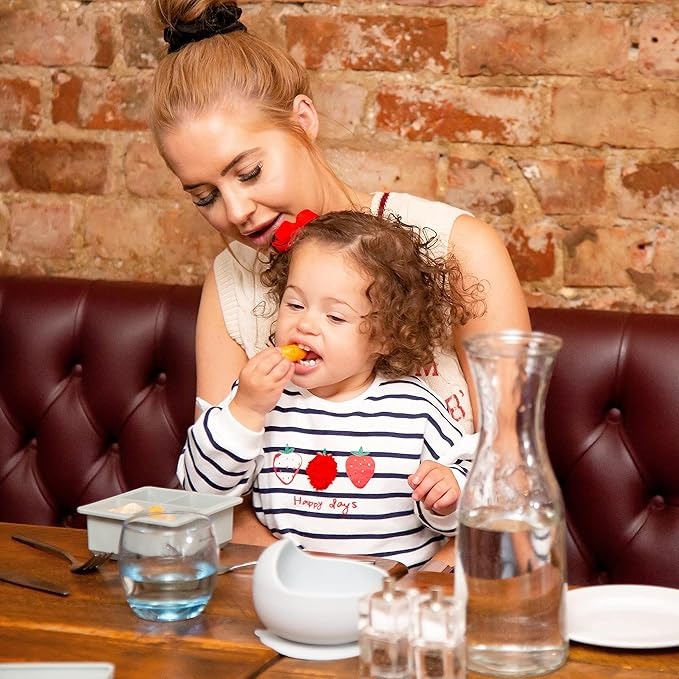 Silicone Suction Bowl for Baby Toddler Infant Feeding & Weaning Non Slip Strong Suction Bowl (random color)