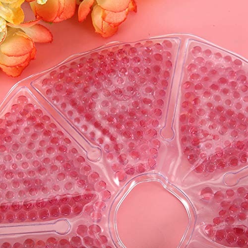 Breast Therapy Pads Breast Ice Pack, Hot Cold Breastfeeding Gel Pads 2Pcs (Random Color)