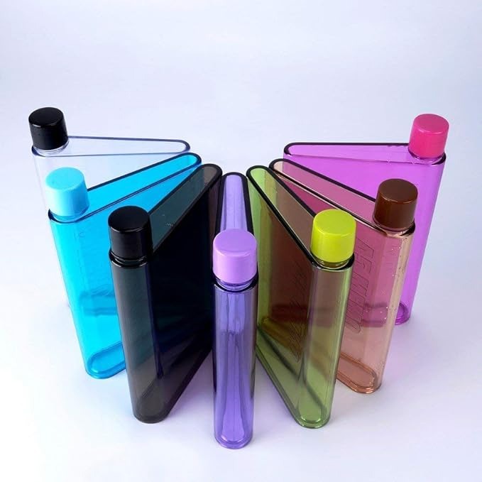 380ml Notebook Style Water Bottle (Random Color)