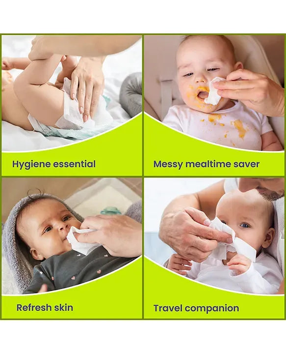 Little Angel Gentle Soft Cleansing Baby Wipes 72 count/Pack (Pack Of 1)