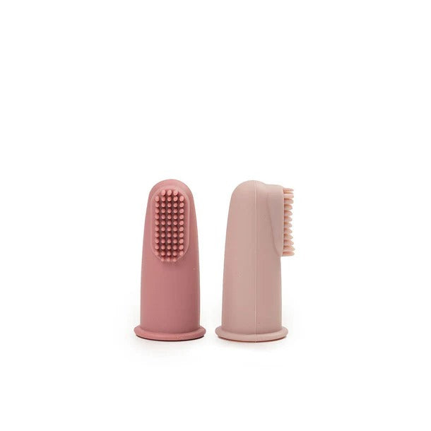 Baby Finger Toothbrush Children Teeth Clear Massage Oral Cleaning Massager 1Pcs (Random Color)